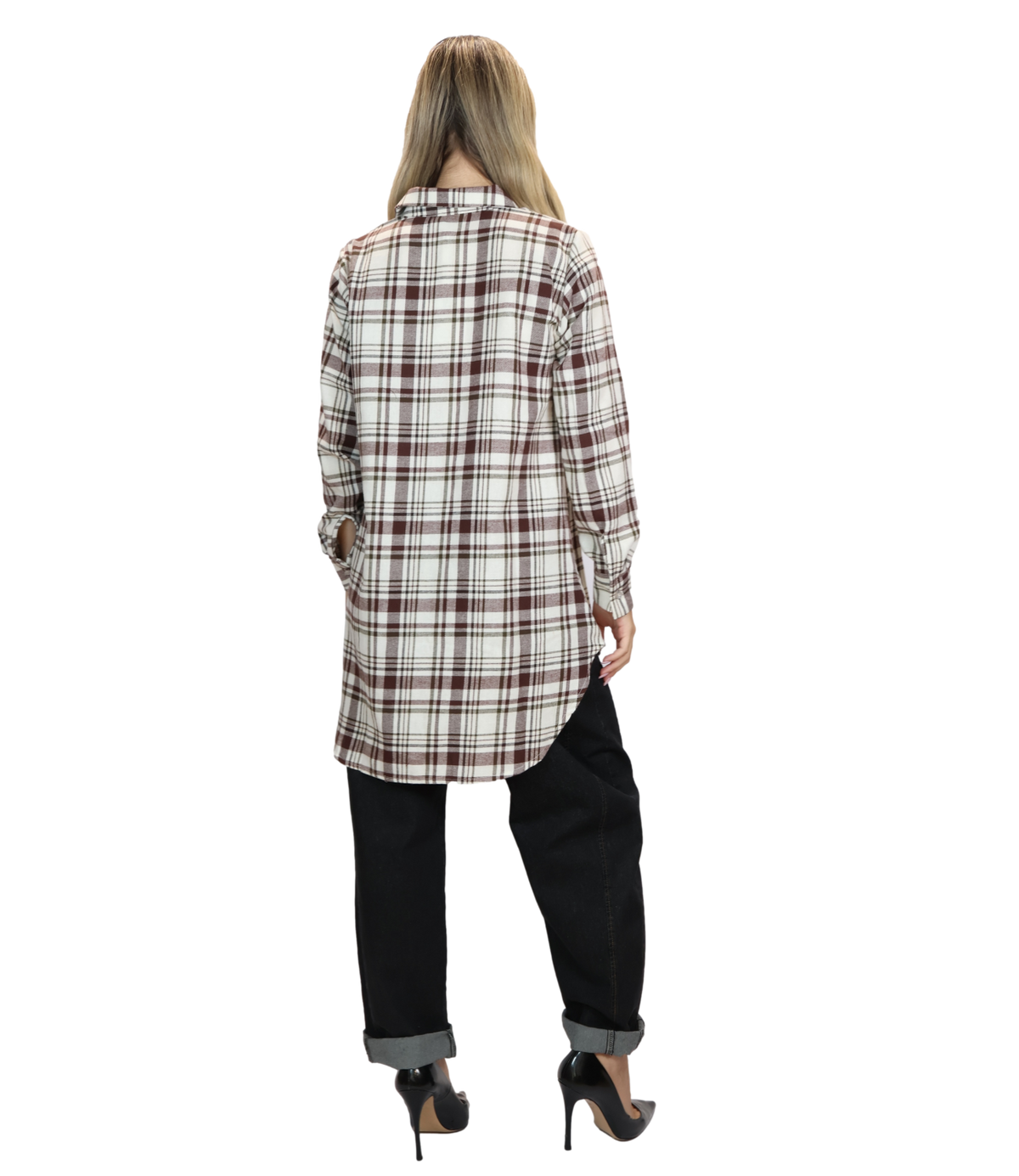 Susy Mix Camicia Vino da Donna