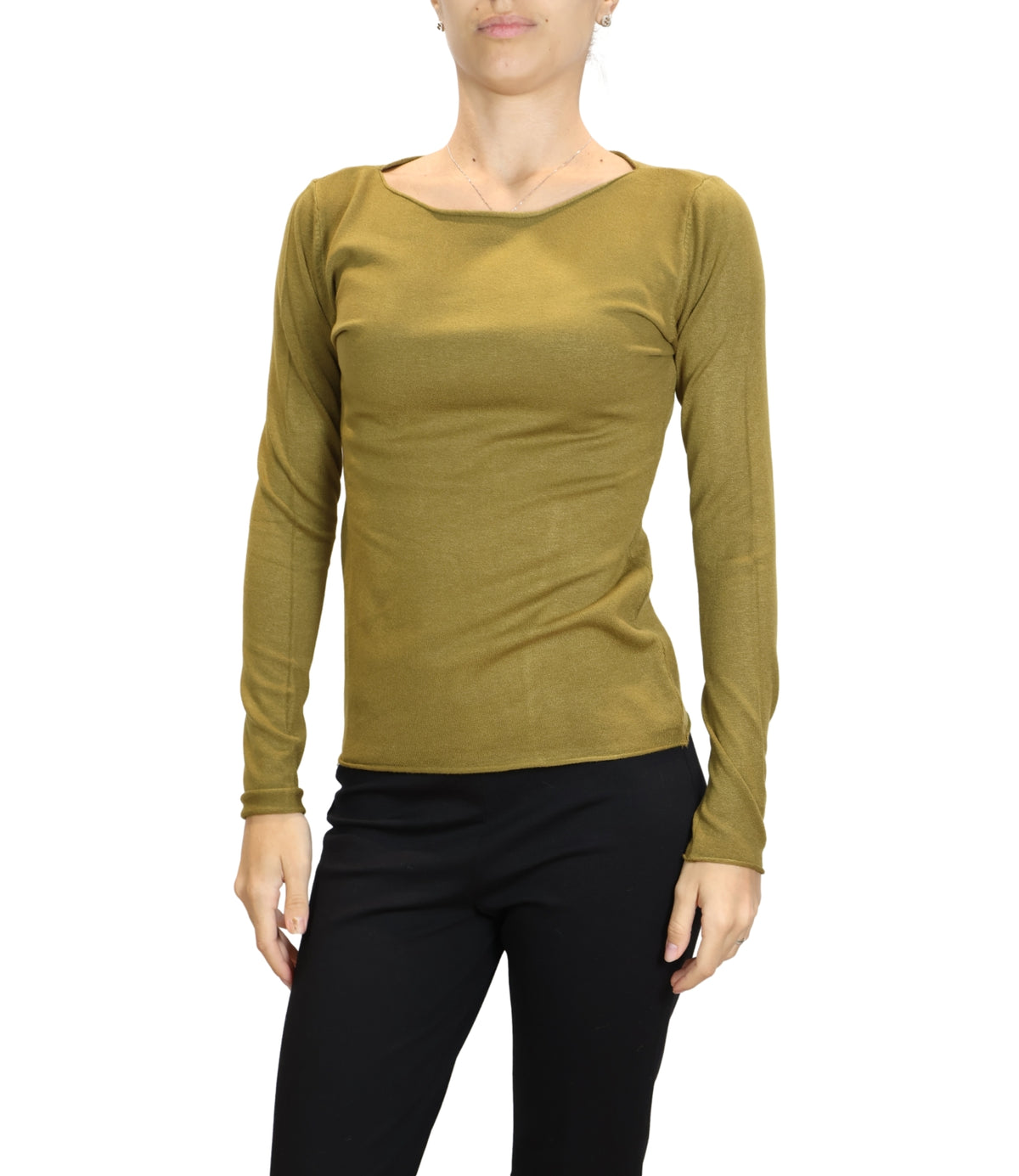 Susy Mix Maglia Verde Oliva da Donna