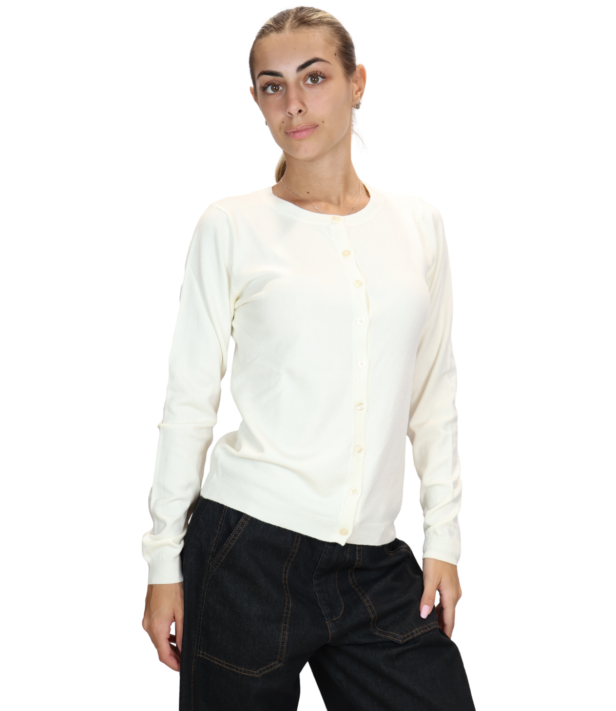 Susy Mix Giacchina Crema da Donna