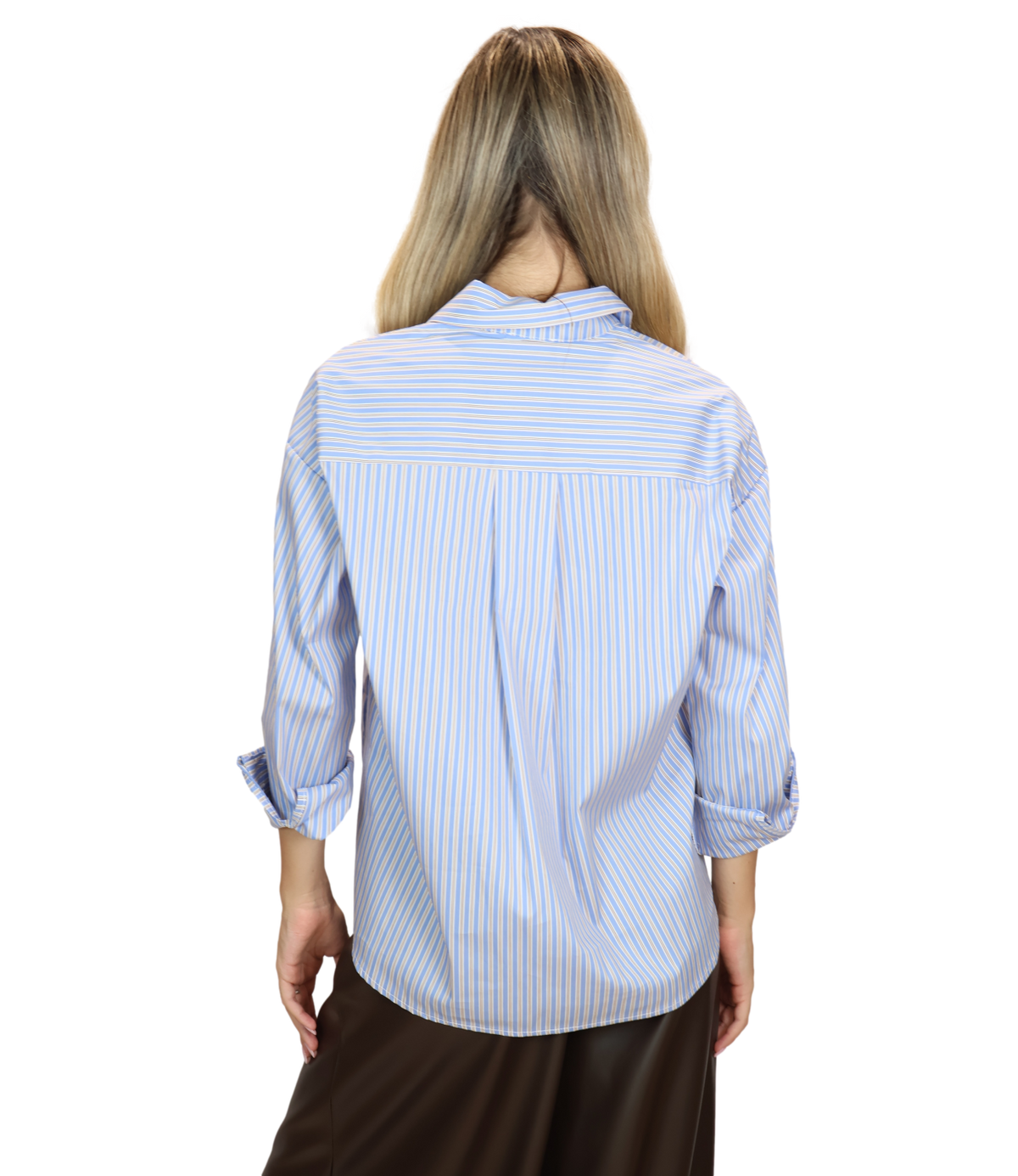 Susy Mix Camicia Celeste da Donna