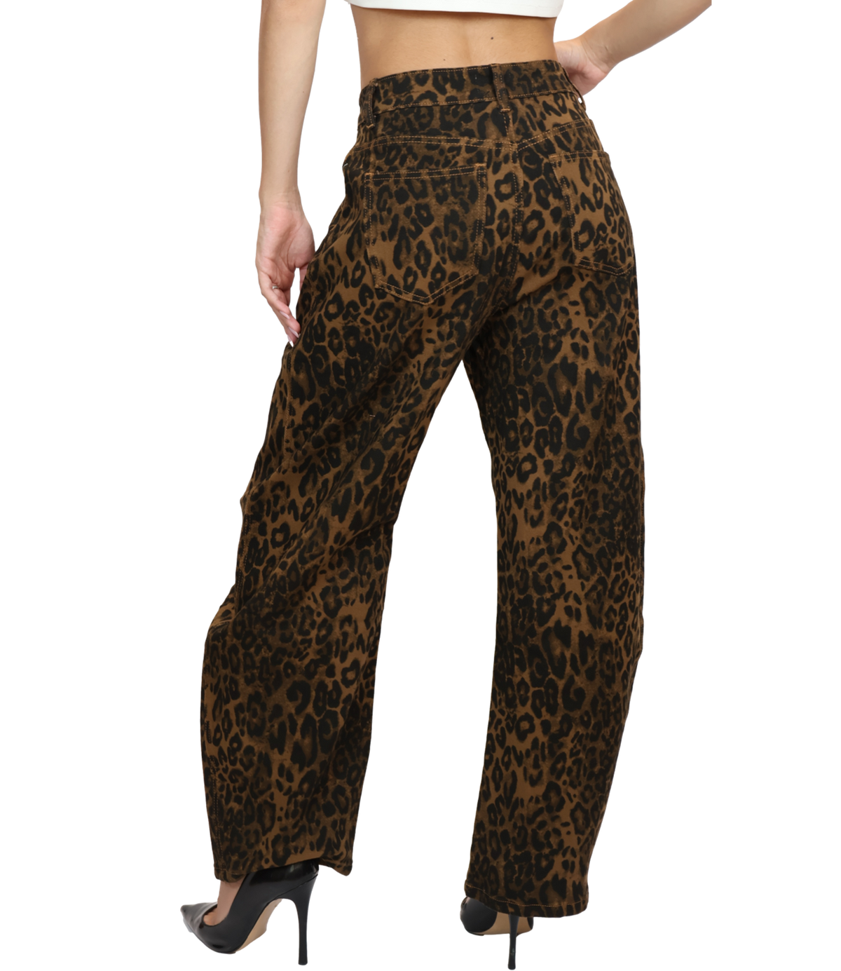 Susy Mix Pantalone Maculato da Donna
