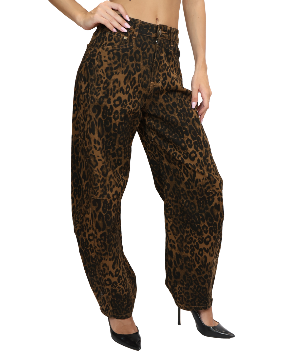 Susy Mix Pantalone Maculato da Donna