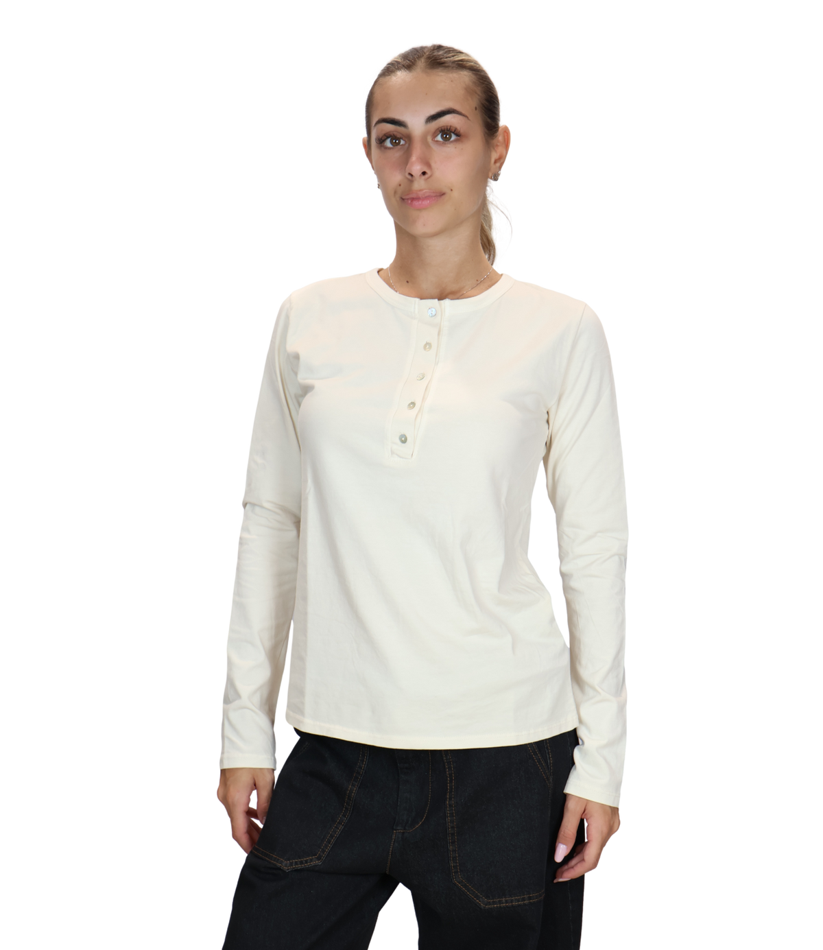 Susy Mix Maglia Burro da Donna