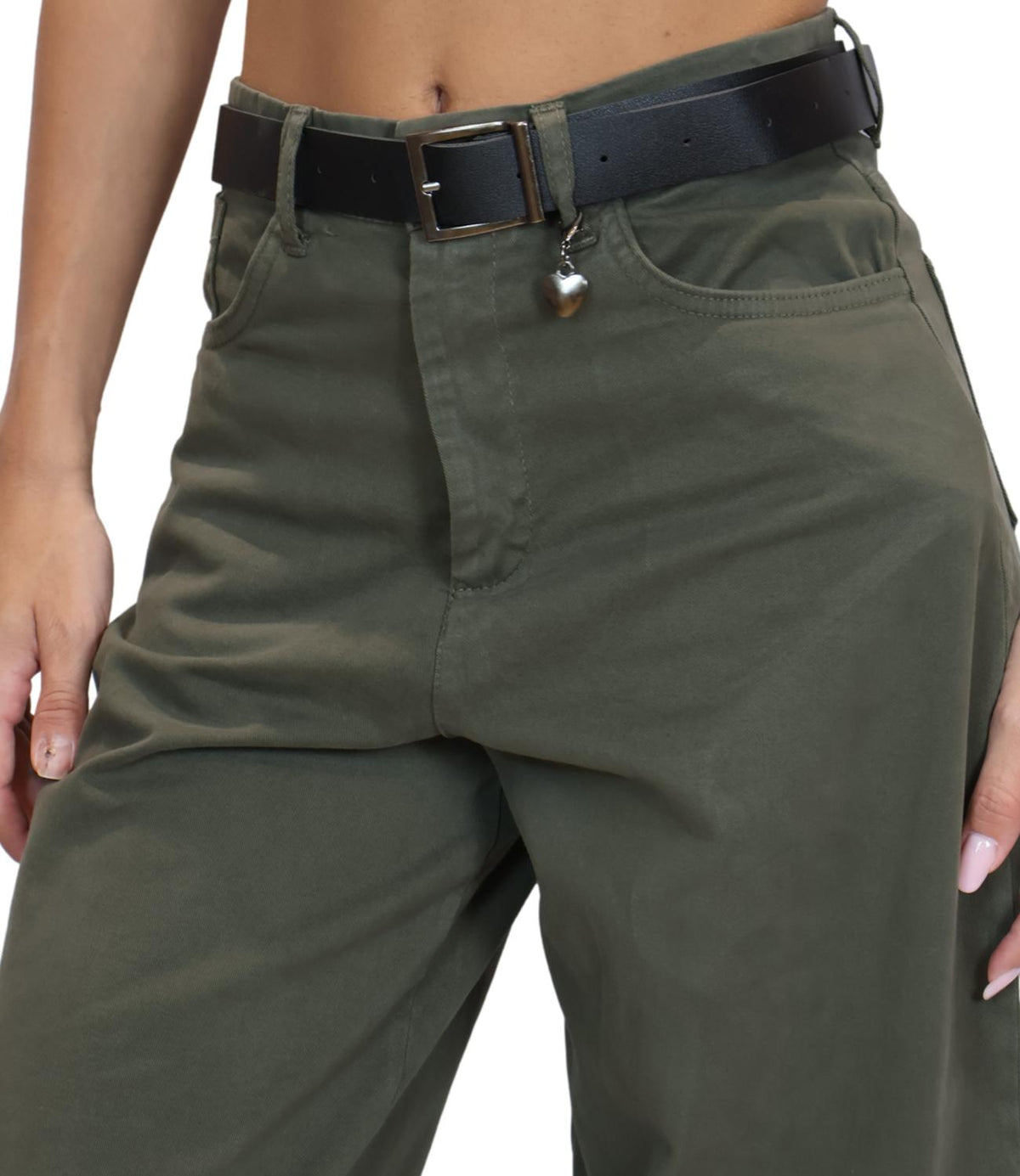 Susy Mix Pantalone Militare da Donna