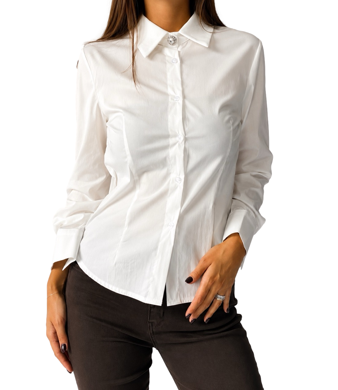 Susy Mix Camicia Latte da Donna