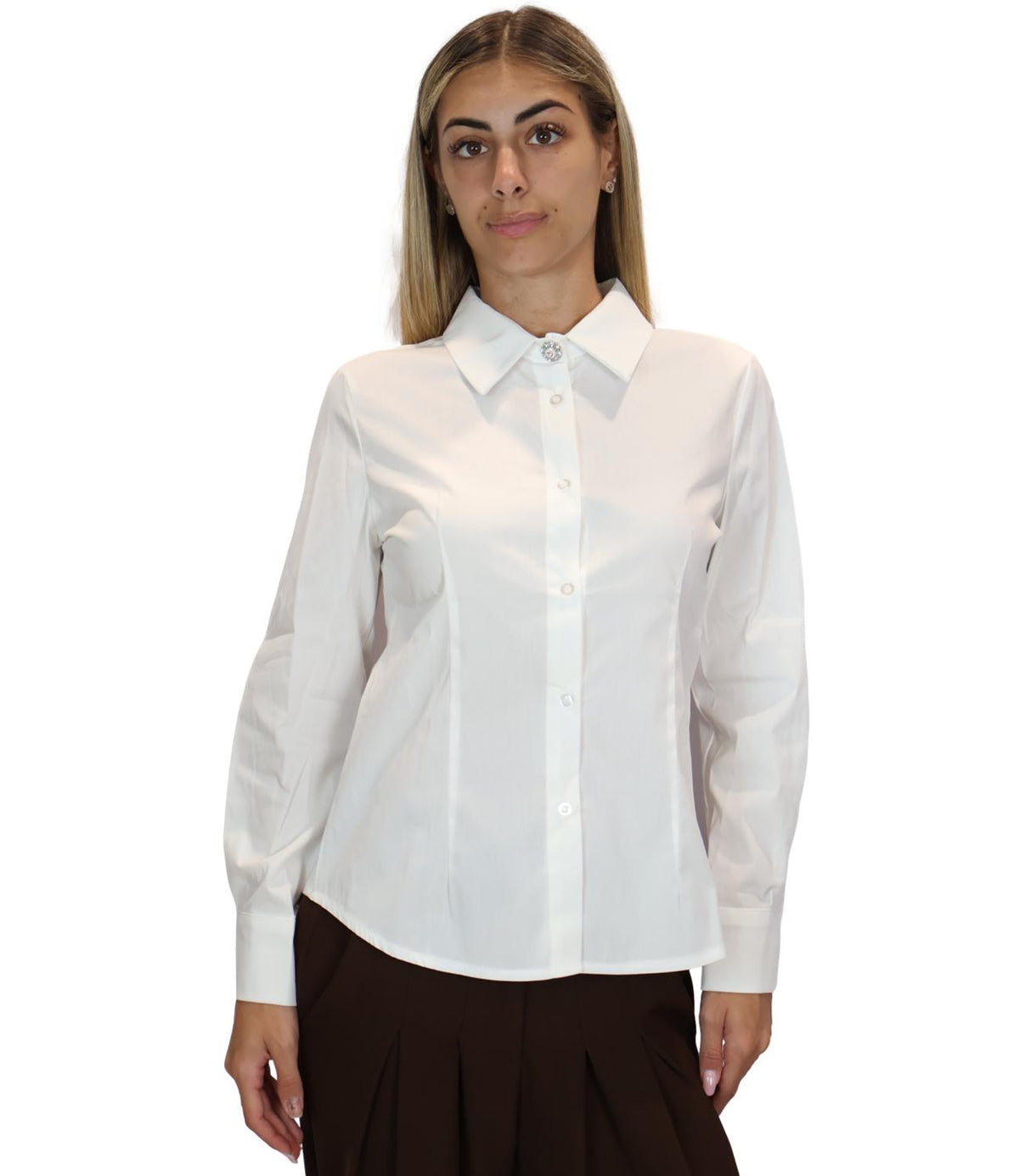 Susy Mix Camicia Latte da Donna