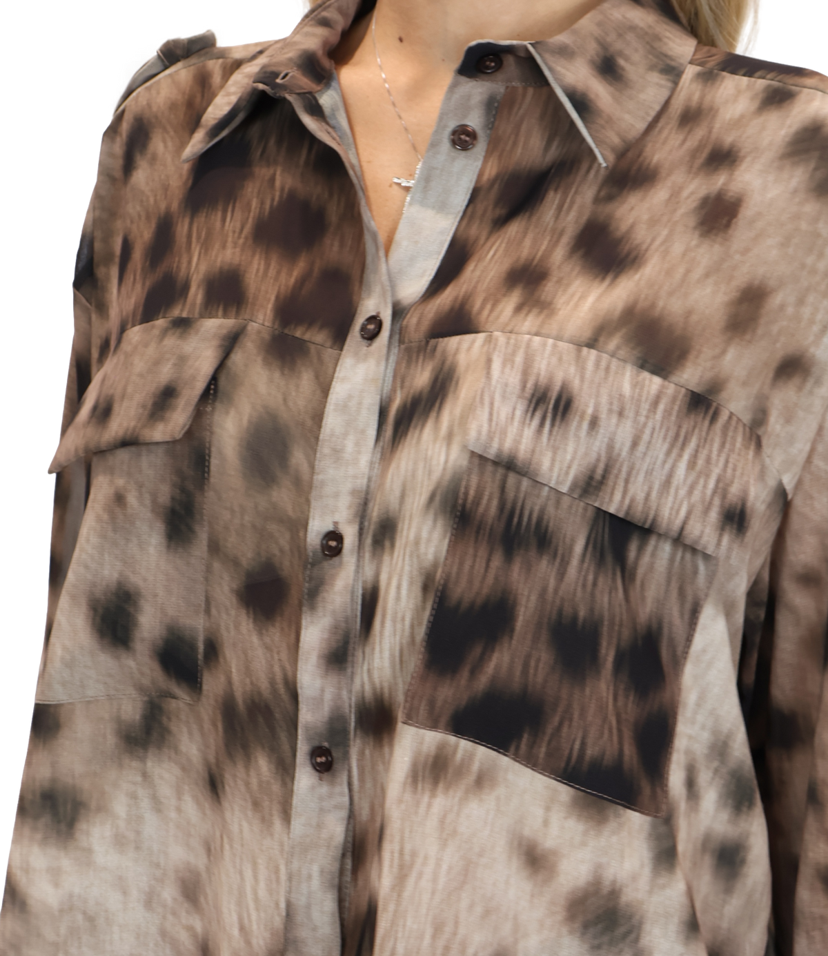 Susy Mix Camicia Fantasia da Donna