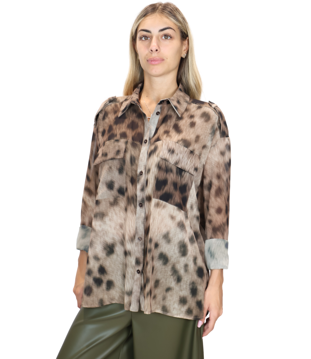 Susy Mix Camicia Fantasia da Donna