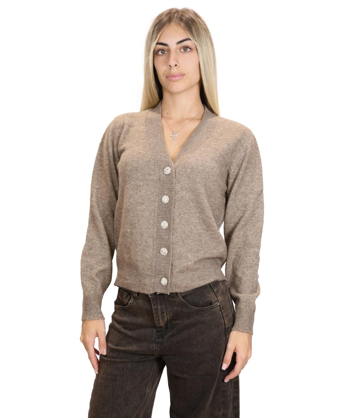Susy Mix Maglia Fango da Donna