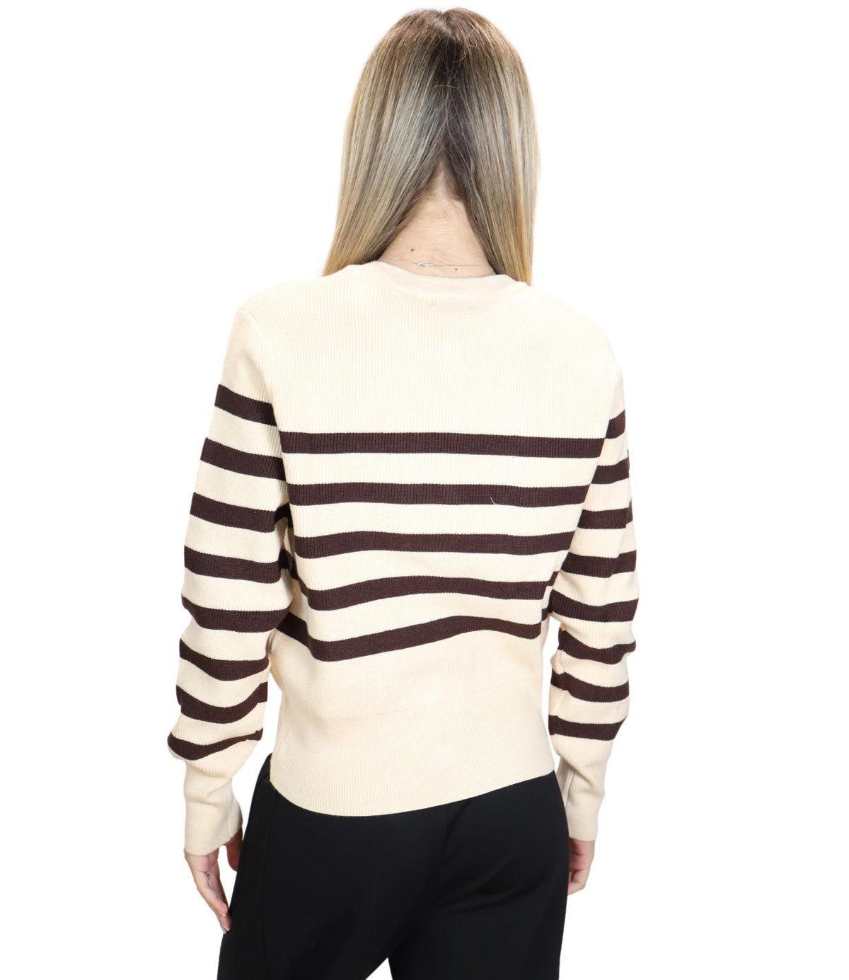 Susy Mix Maglia Crema da Donna