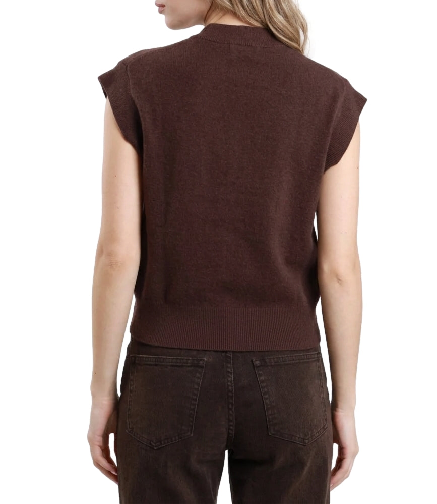 Susy Mix Gilet Moro da Donna