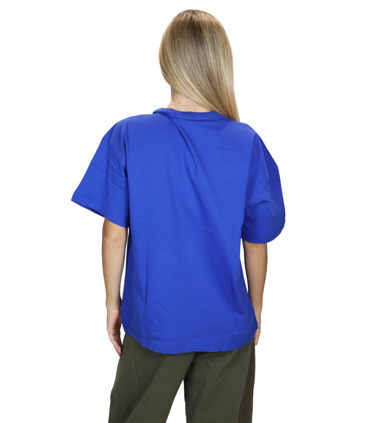 Susy Mix T-Shirt Blu Royal da Donna