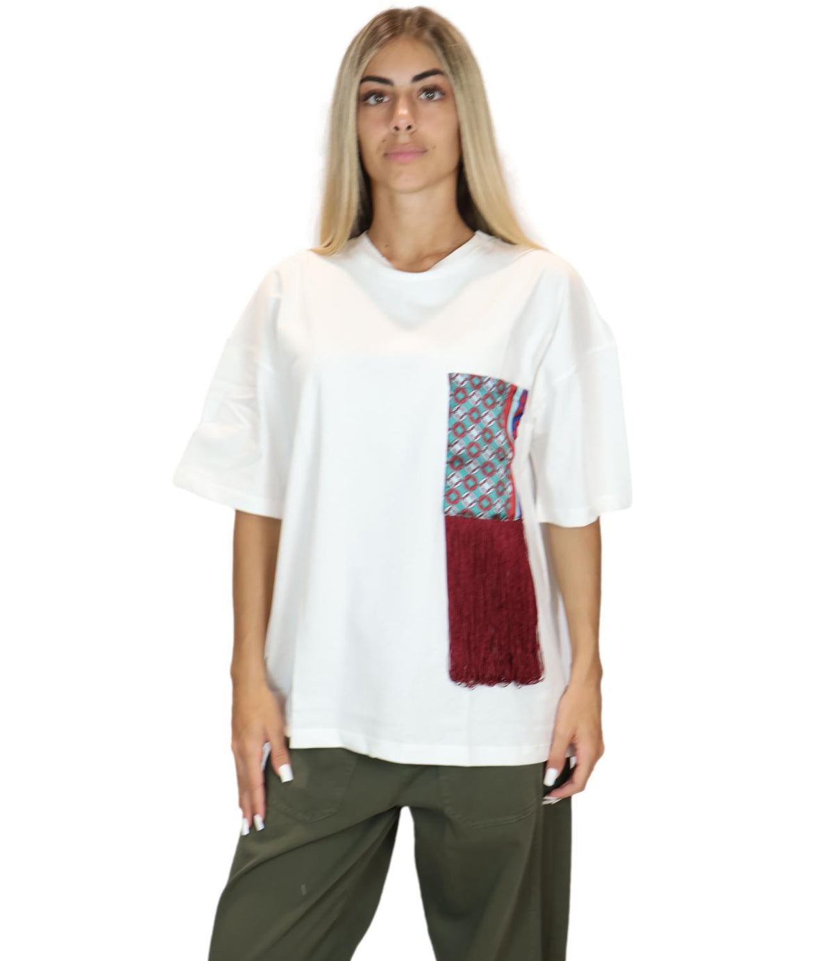 Susy Mix T-Shirt Fant.verde da Donna