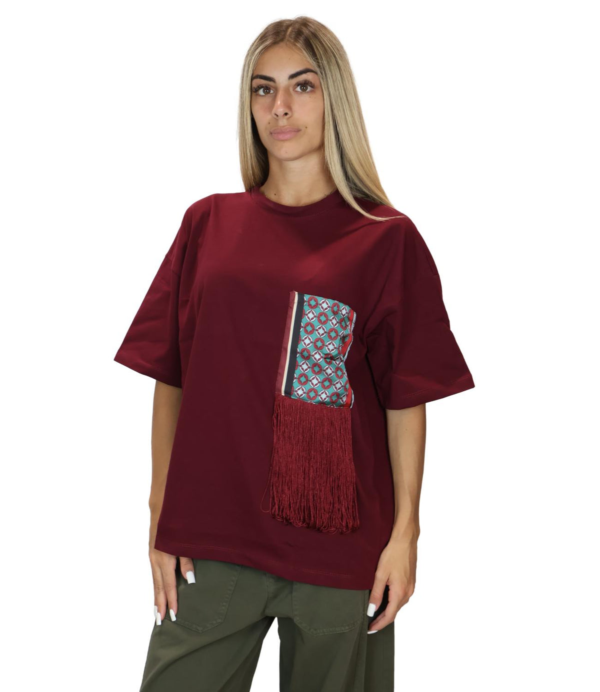 Susy Mix T-Shirt Fant.verde da Donna