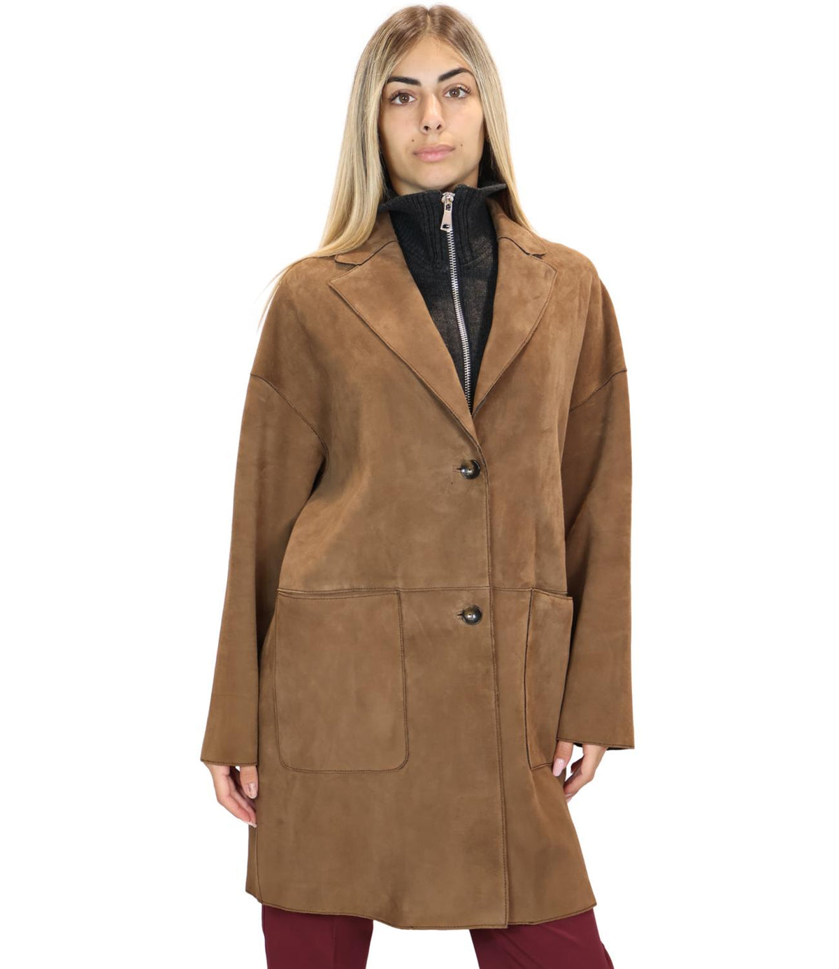 The Jackie Leathers Giacca Whiskey da Donna