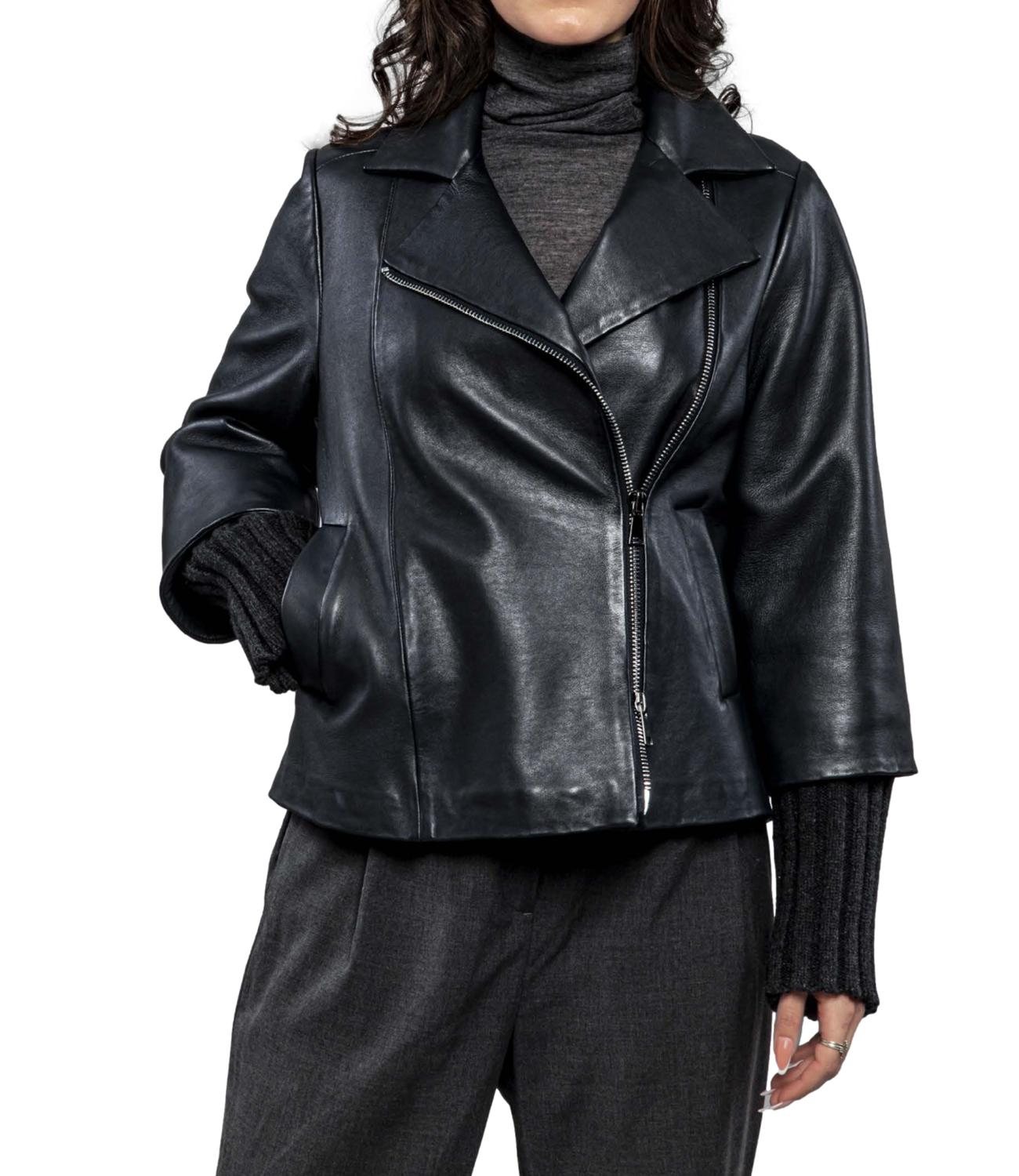 The Jackie Leathers Giacca Black da Donna