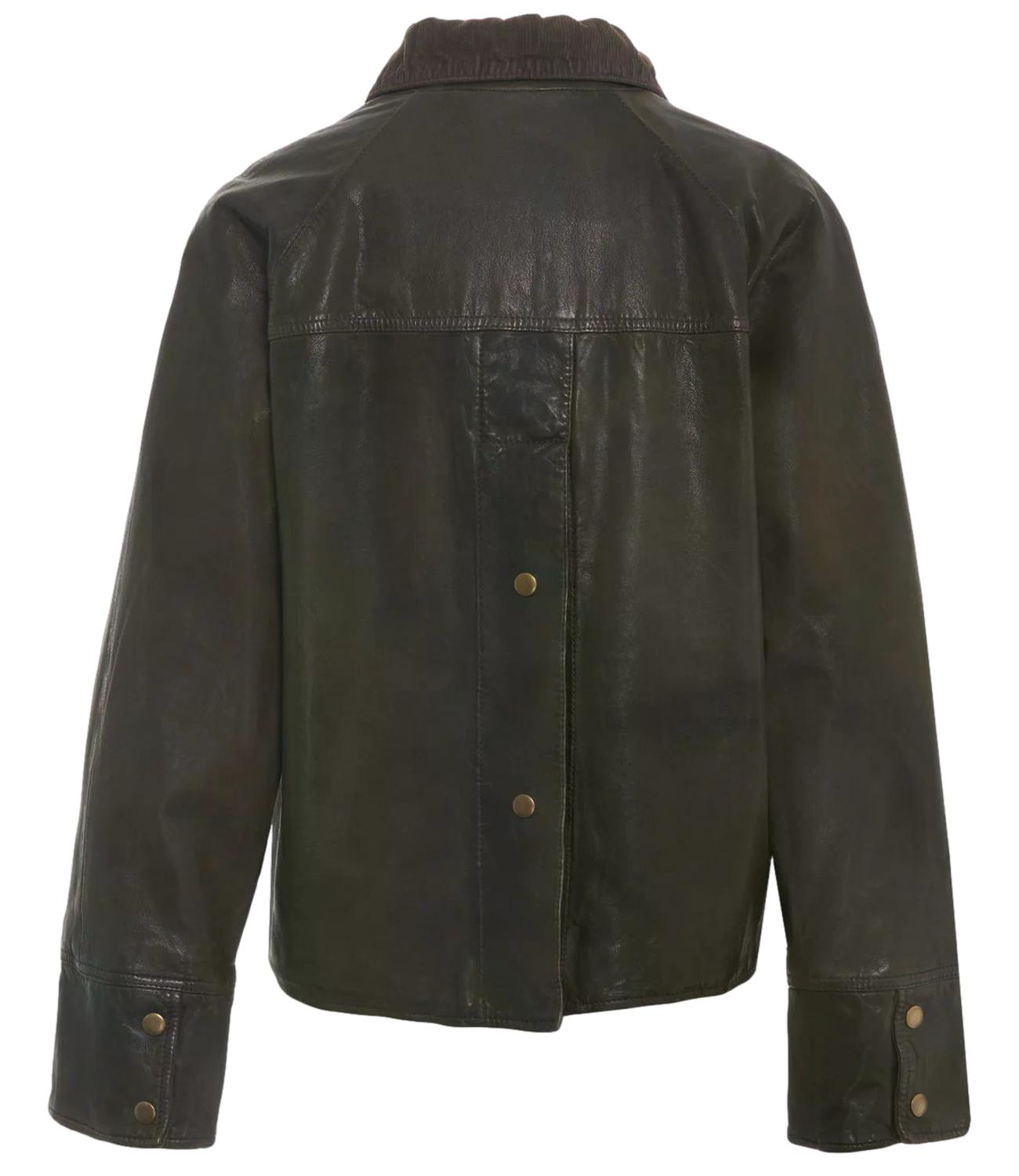 The Jackie Leathers Giacca Cricket Green da Donna