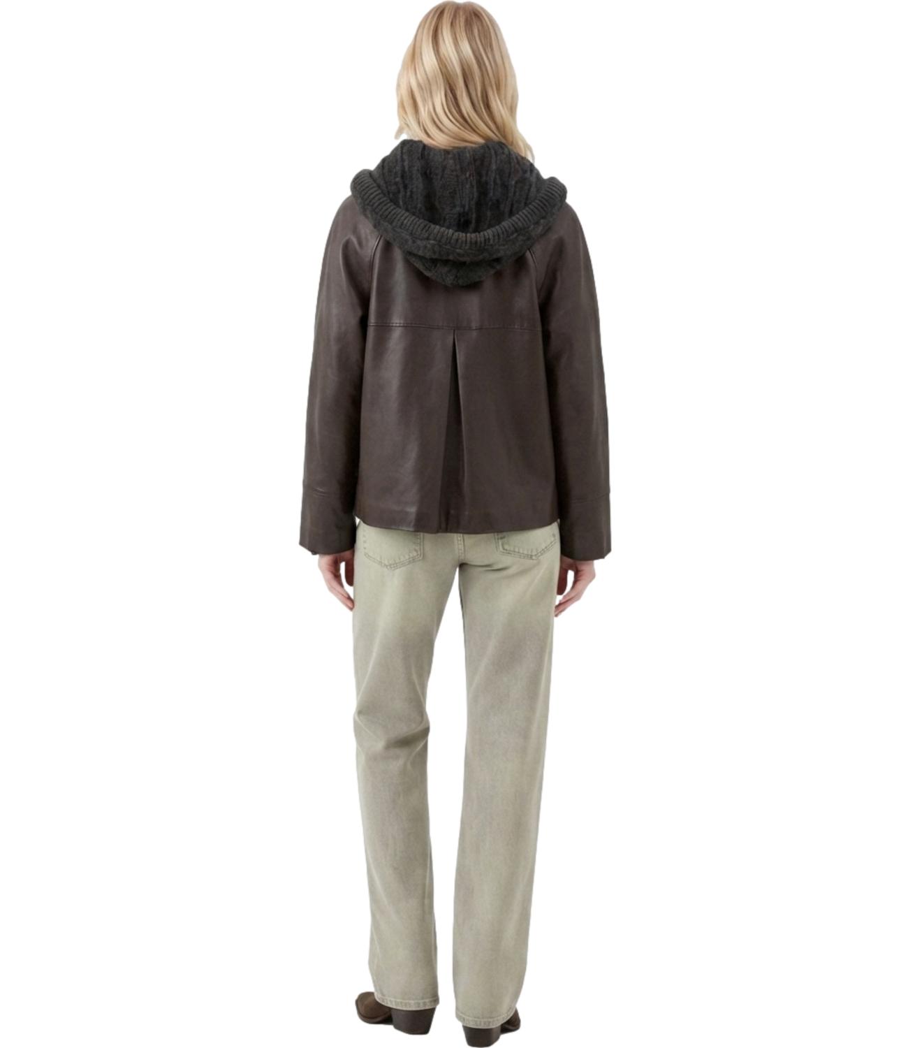 The Jackie Leathers Giacca Dark Brown da Donna