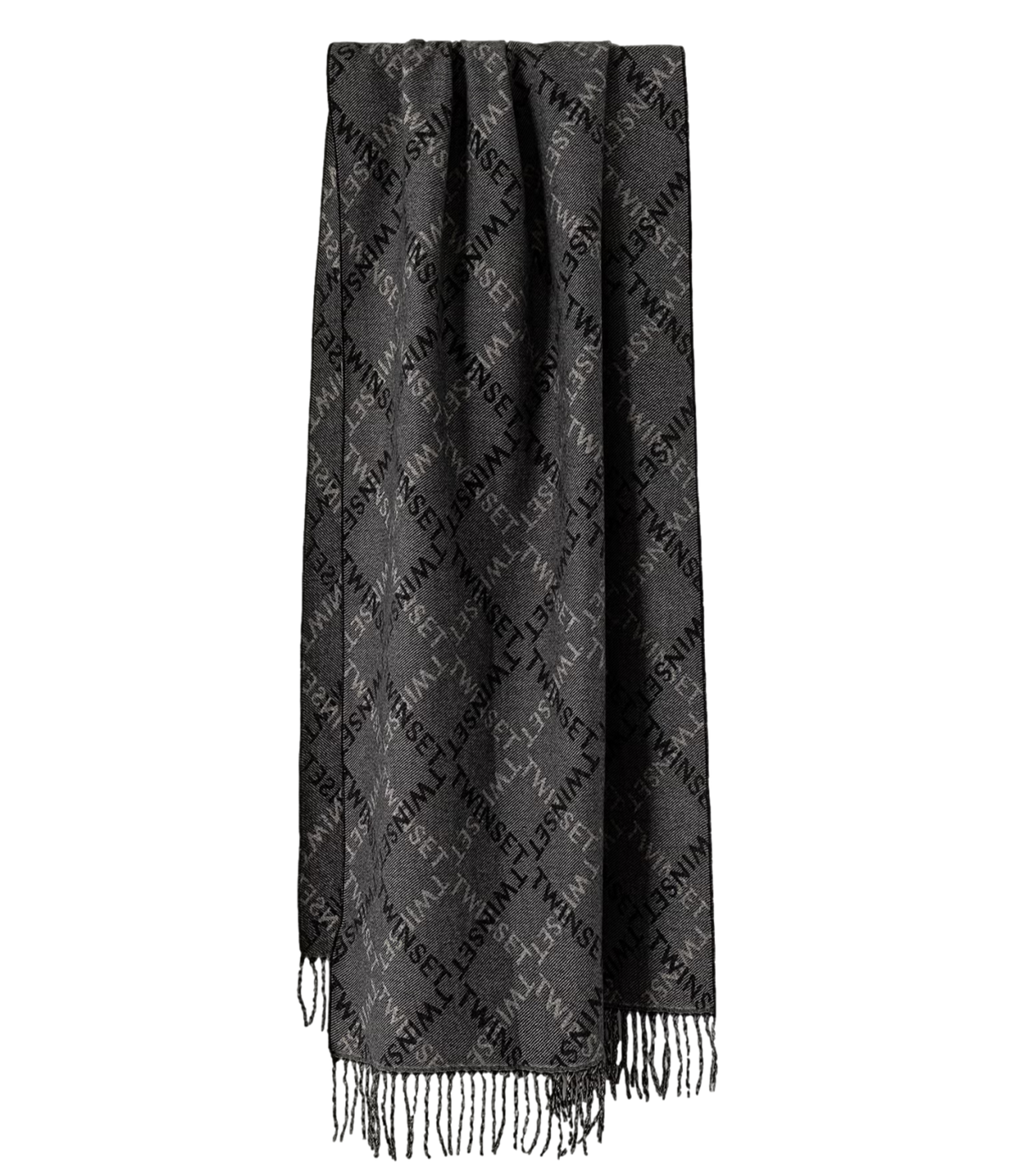 Twin Set Sciarpa Nero da Donna