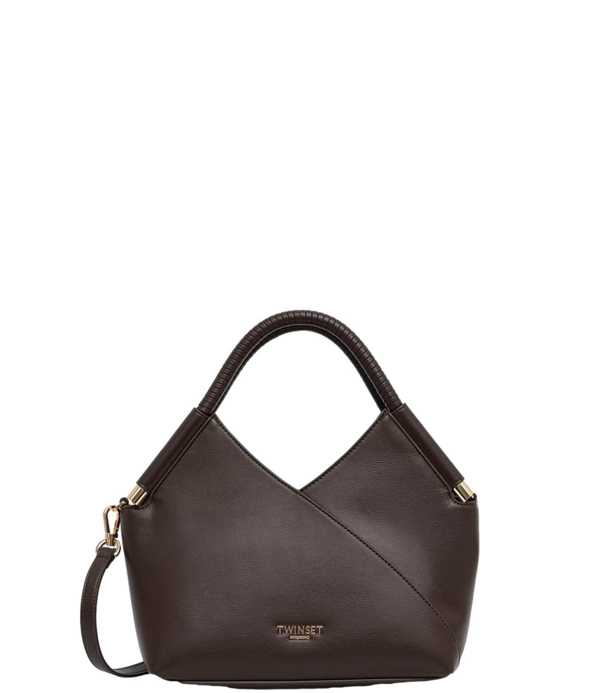 Twin Set Borsa Darkness Brown da Donna