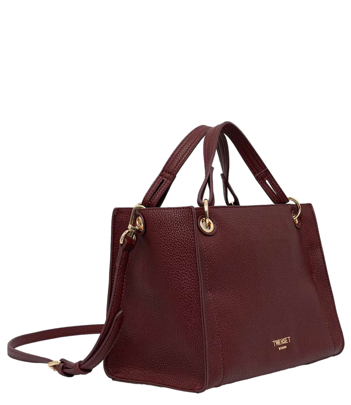 Twin Set Borsa Bordeaux da Donna