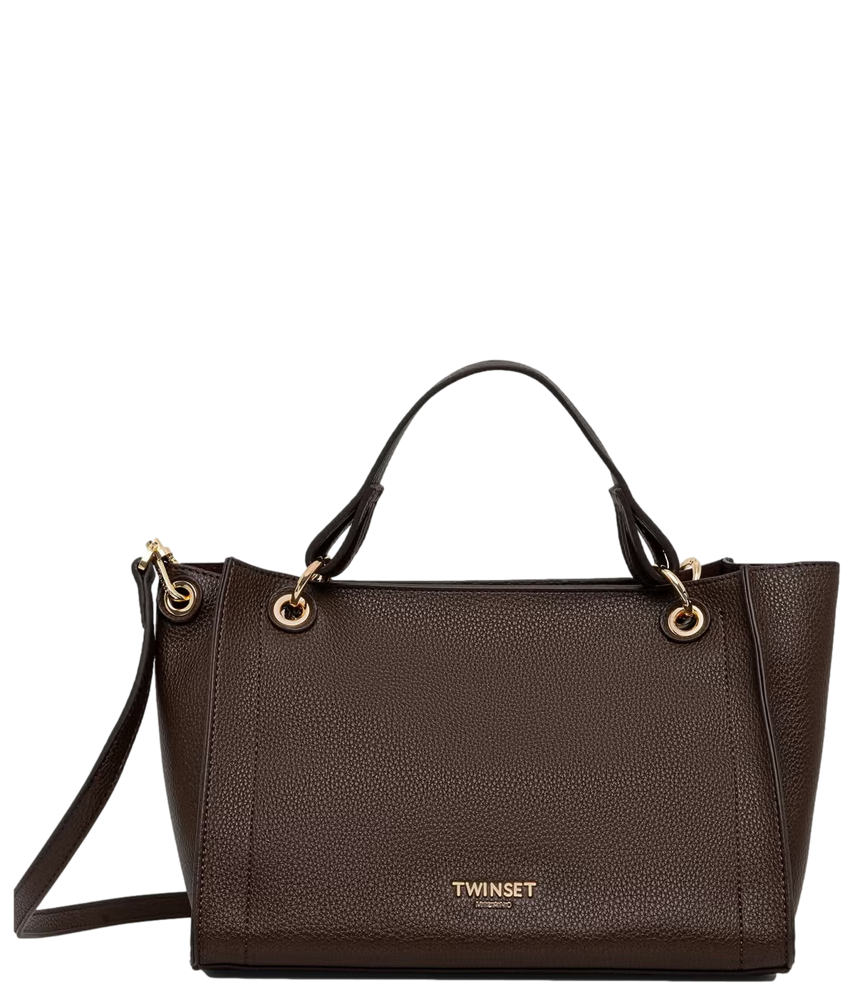 Twin Set Borsa Darkness Brown da Donna