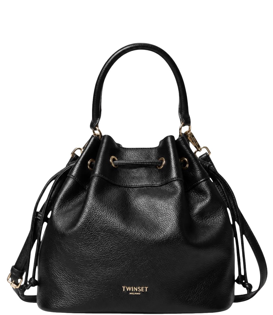 Twin Set Secchiello Nero da Donna