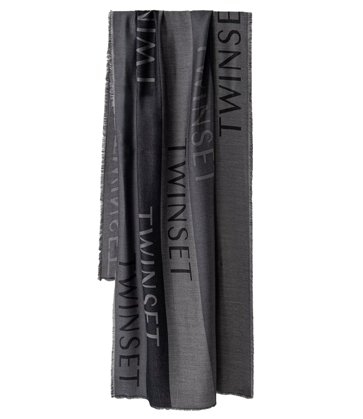 Twin Set Sciarpa Nero da Donna