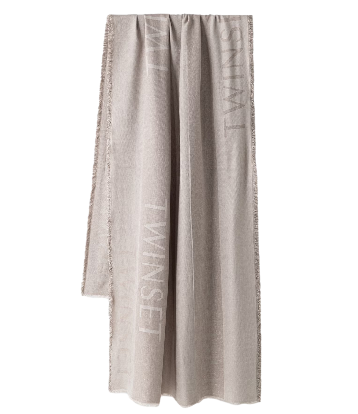 Twin Set Sciarpa Mastice da Donna