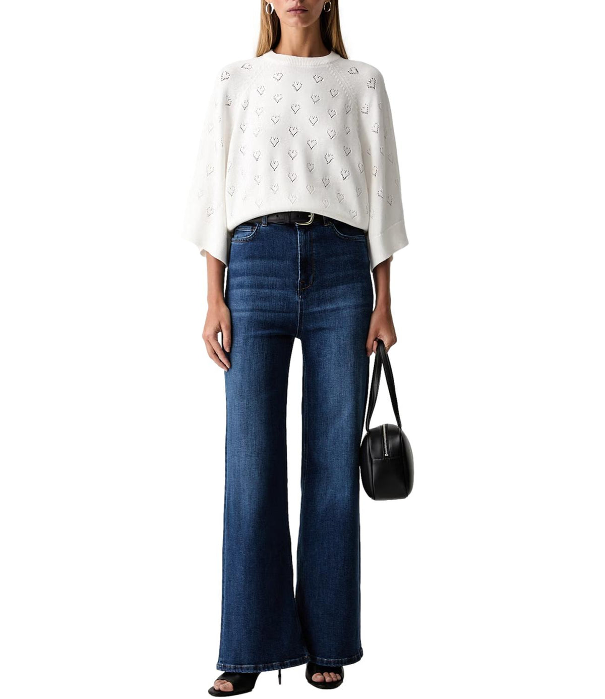 Twin Set Jeans Denim Medio da Donna