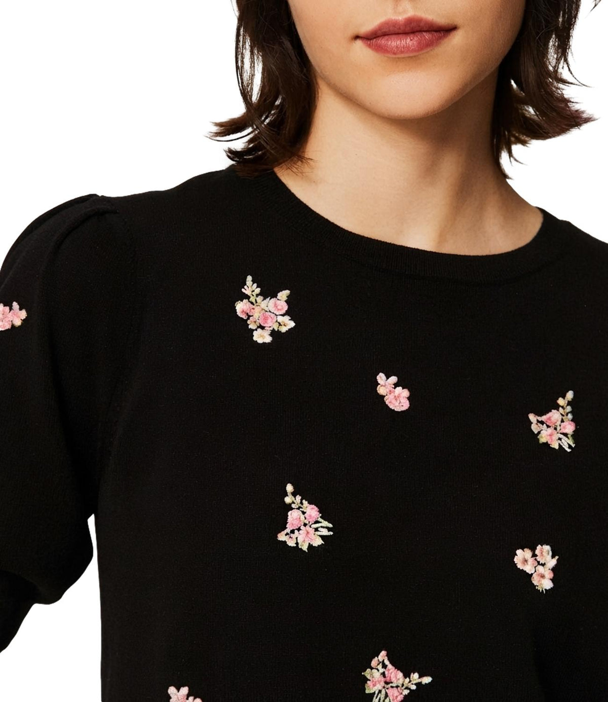 Twin Set Maglia Nero da Donna