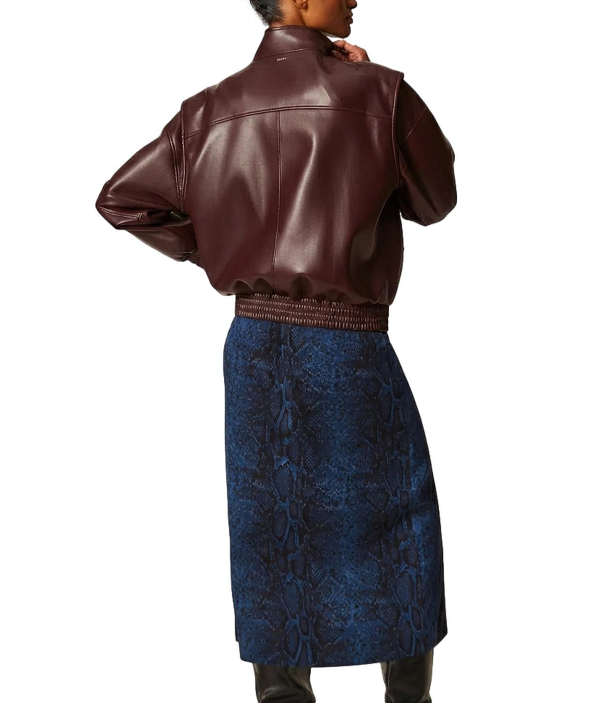 Twin Set Giubbino Dark Bordeaux da Donna