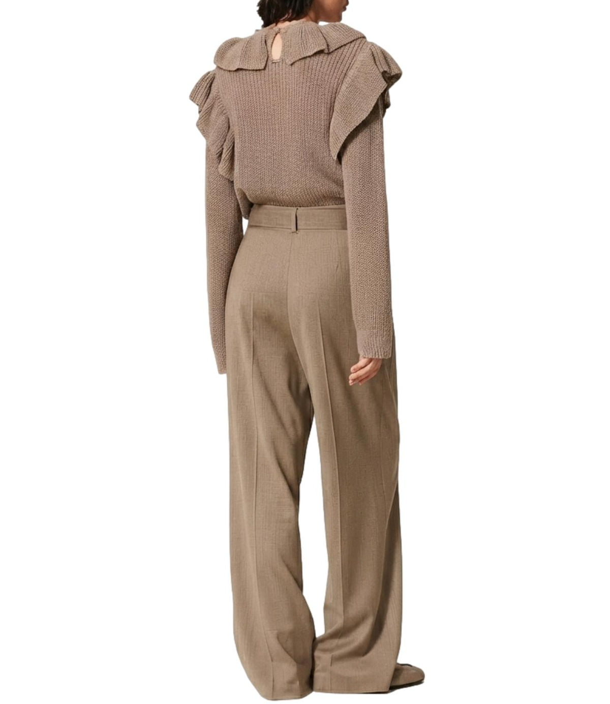 Twin Set Pantalone Mastice da Donna