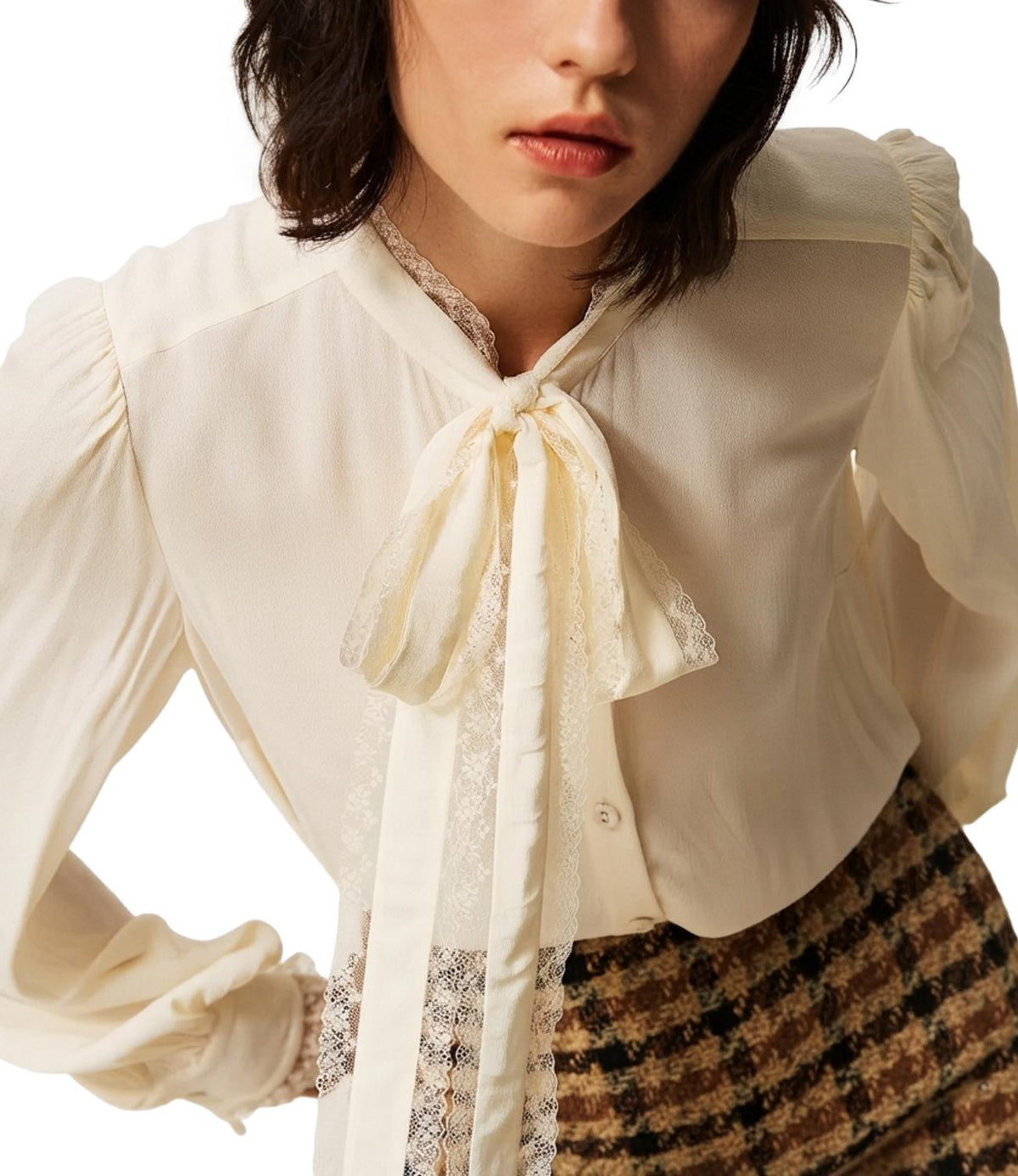 Twin Set Camicia Madreperla da Donna