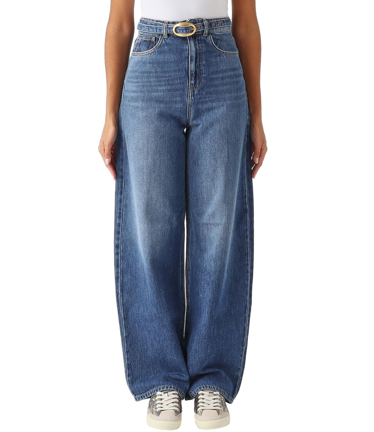 Twin Set Jeans Denim Medio da Donna