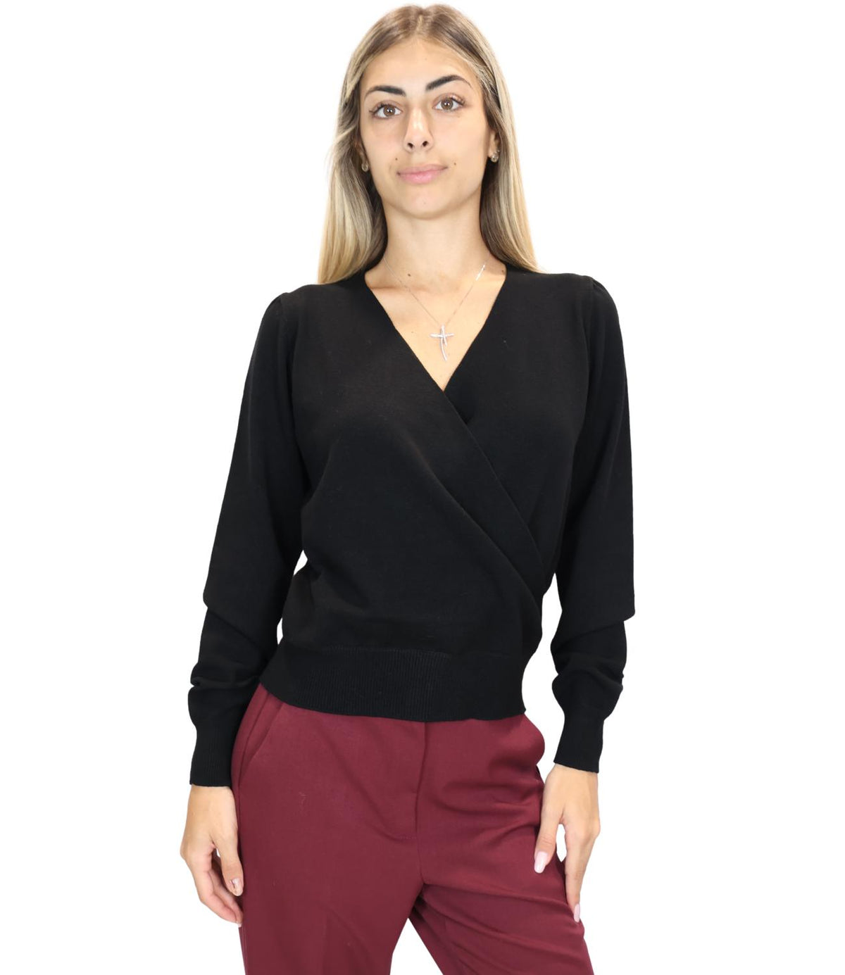 Twin Set Maglia Nero da Donna