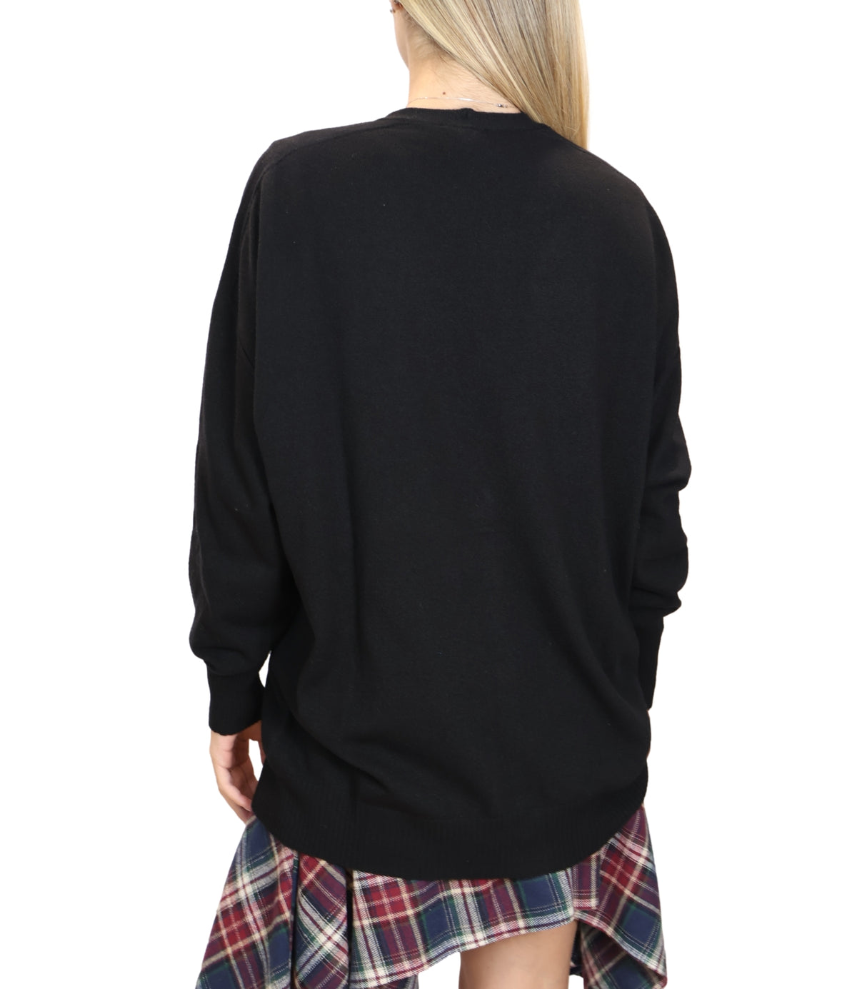 Vicolo Cardigan Nero da Donna
