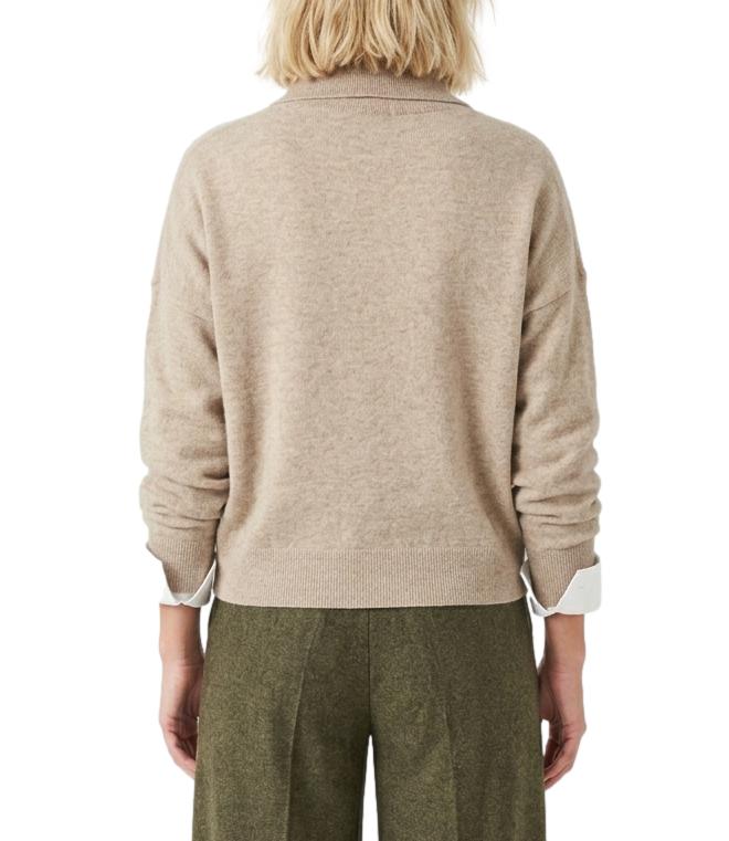 Vicolo Maglia A Beige Melange 107 U da Donna