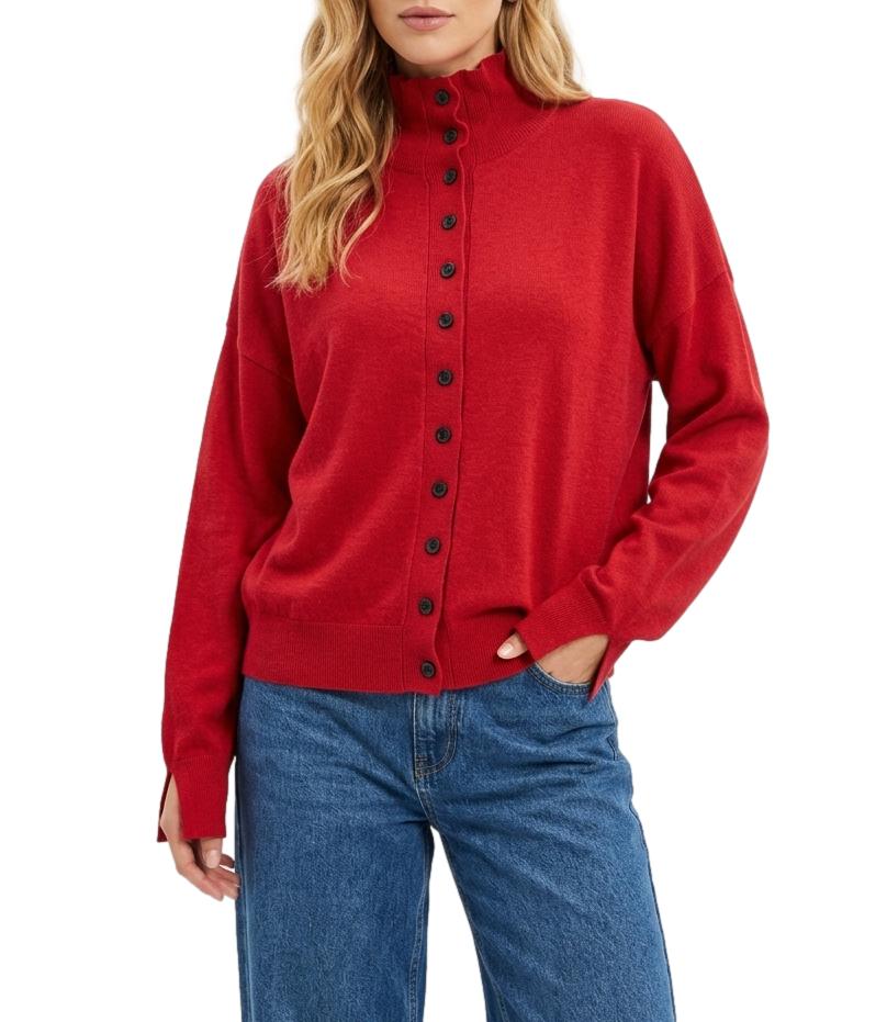 Vicolo Maglia Acu Rosso 35 U da Donna
