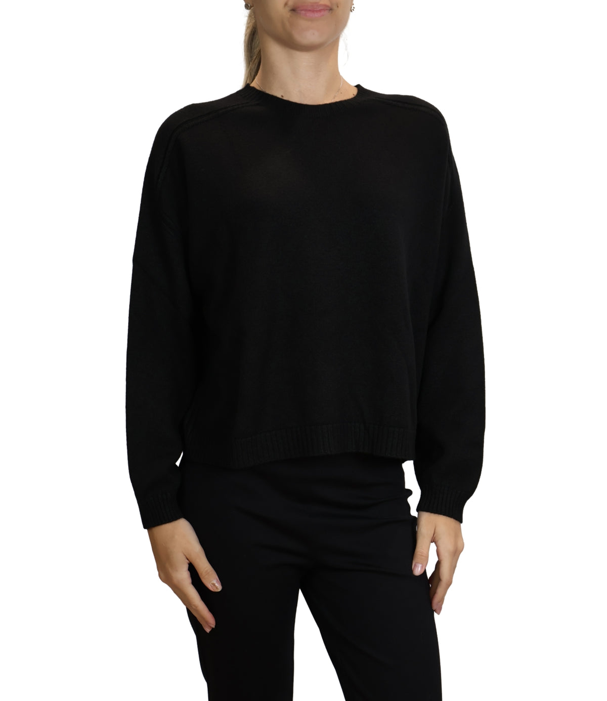 Vicolo Maglia Nero da Donna