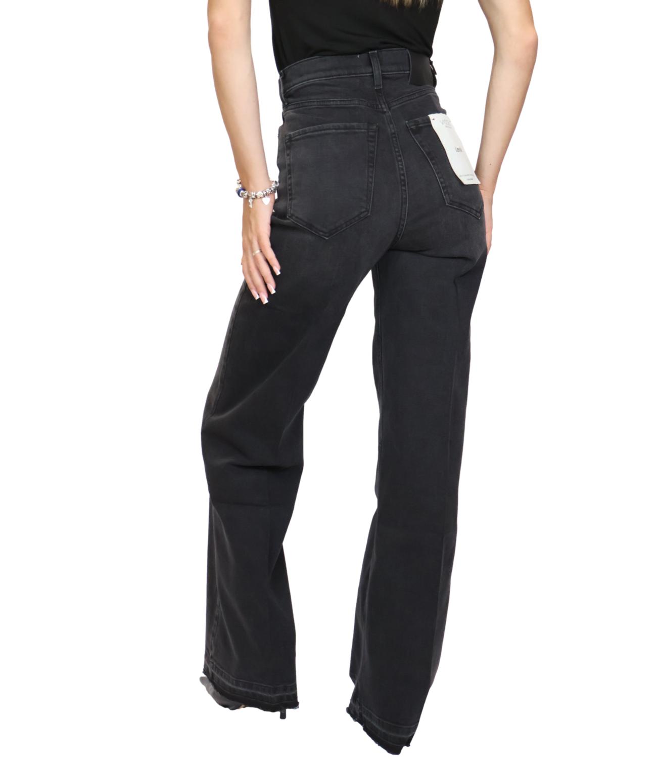 Vicolo Jeans Denim Nero da Donna