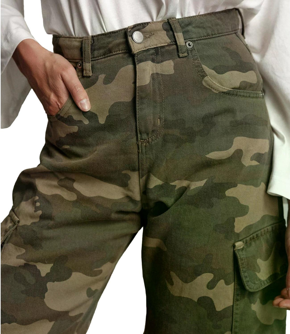 Vicolo Pantalone Militare da Donna
