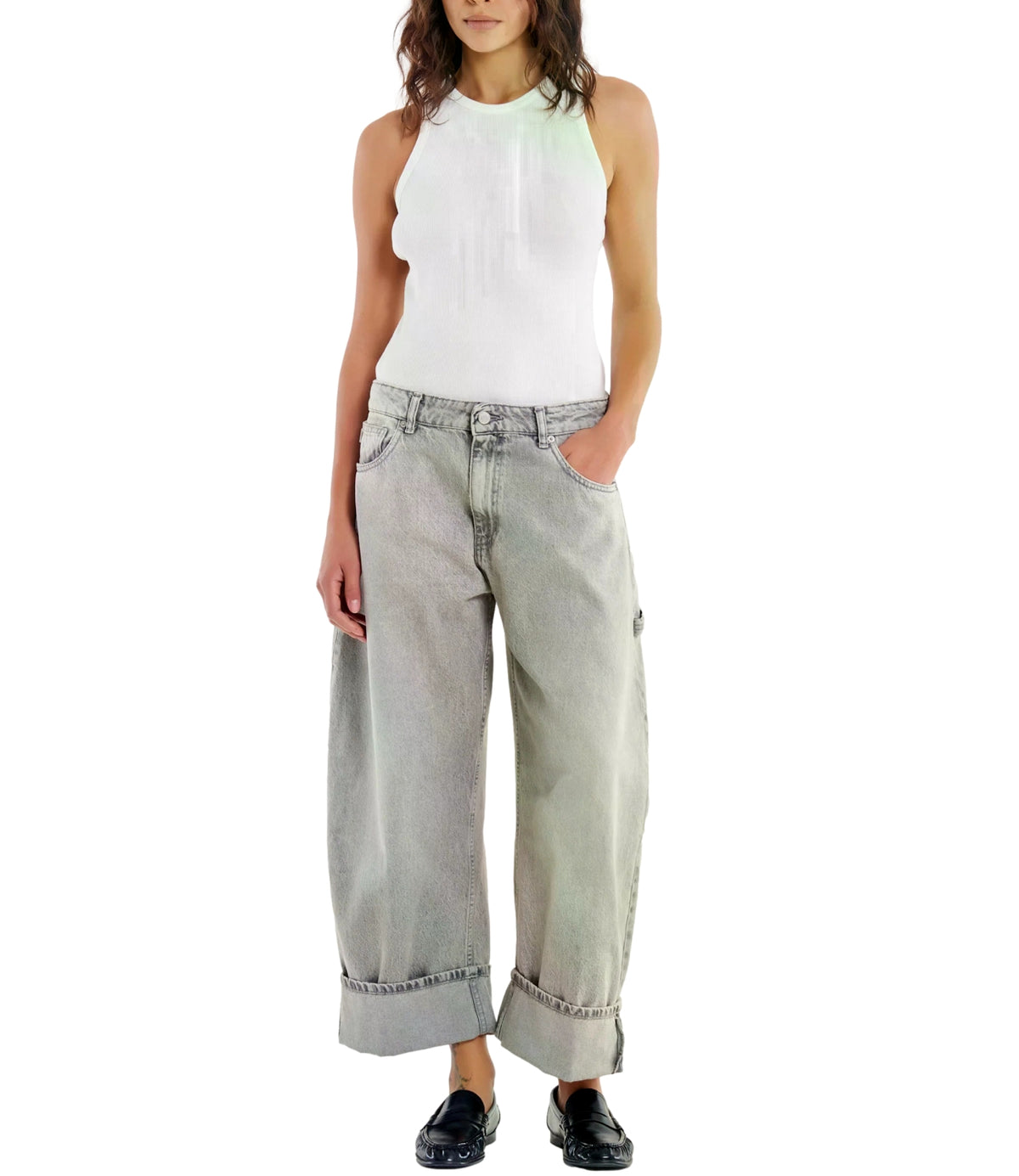 Vicolo Jeans Grigio Donna