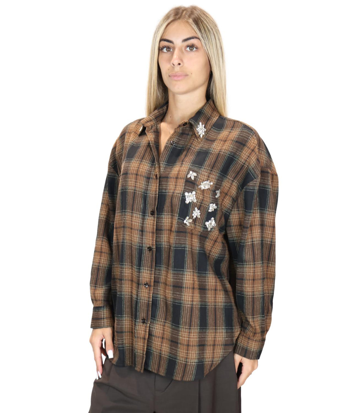 Vicolo Top Cammello da Donna