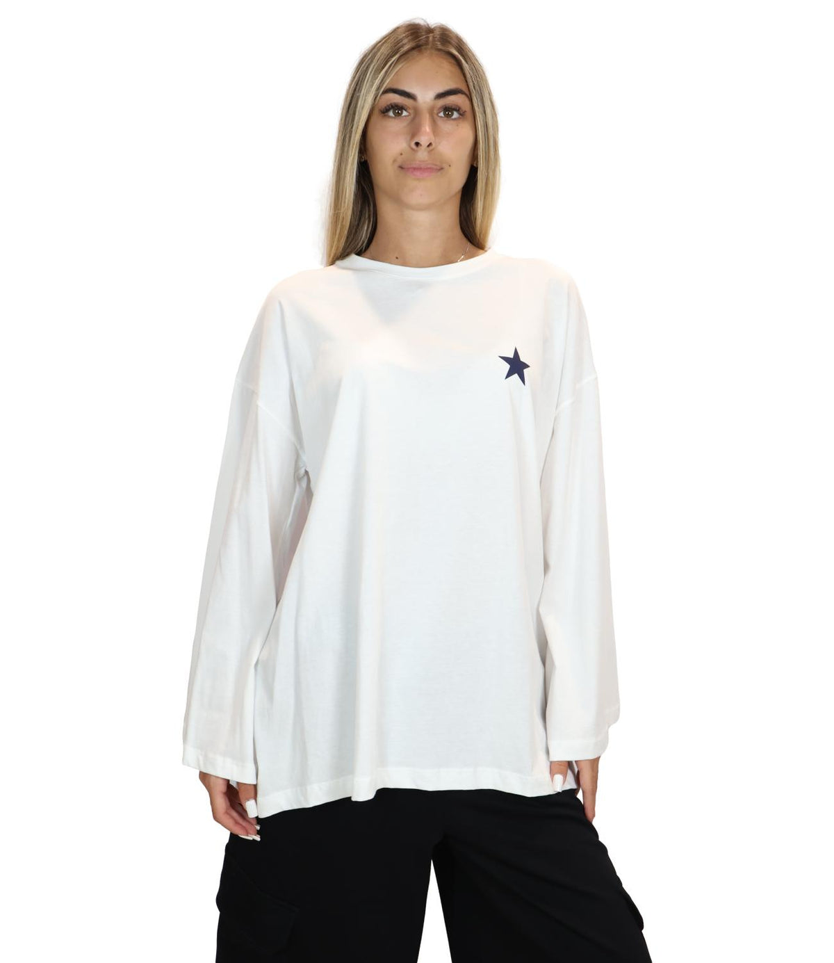 Vicolo T-Shirt Naturale da Donna