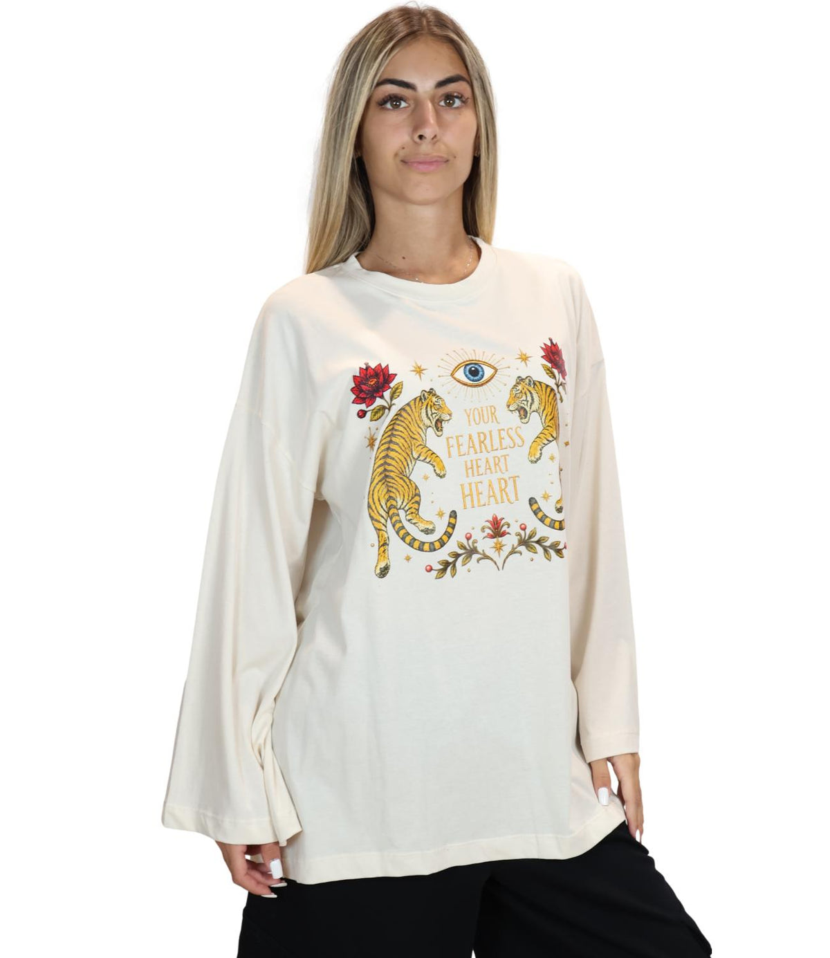 Vicolo T-Shirt Burro da Donna