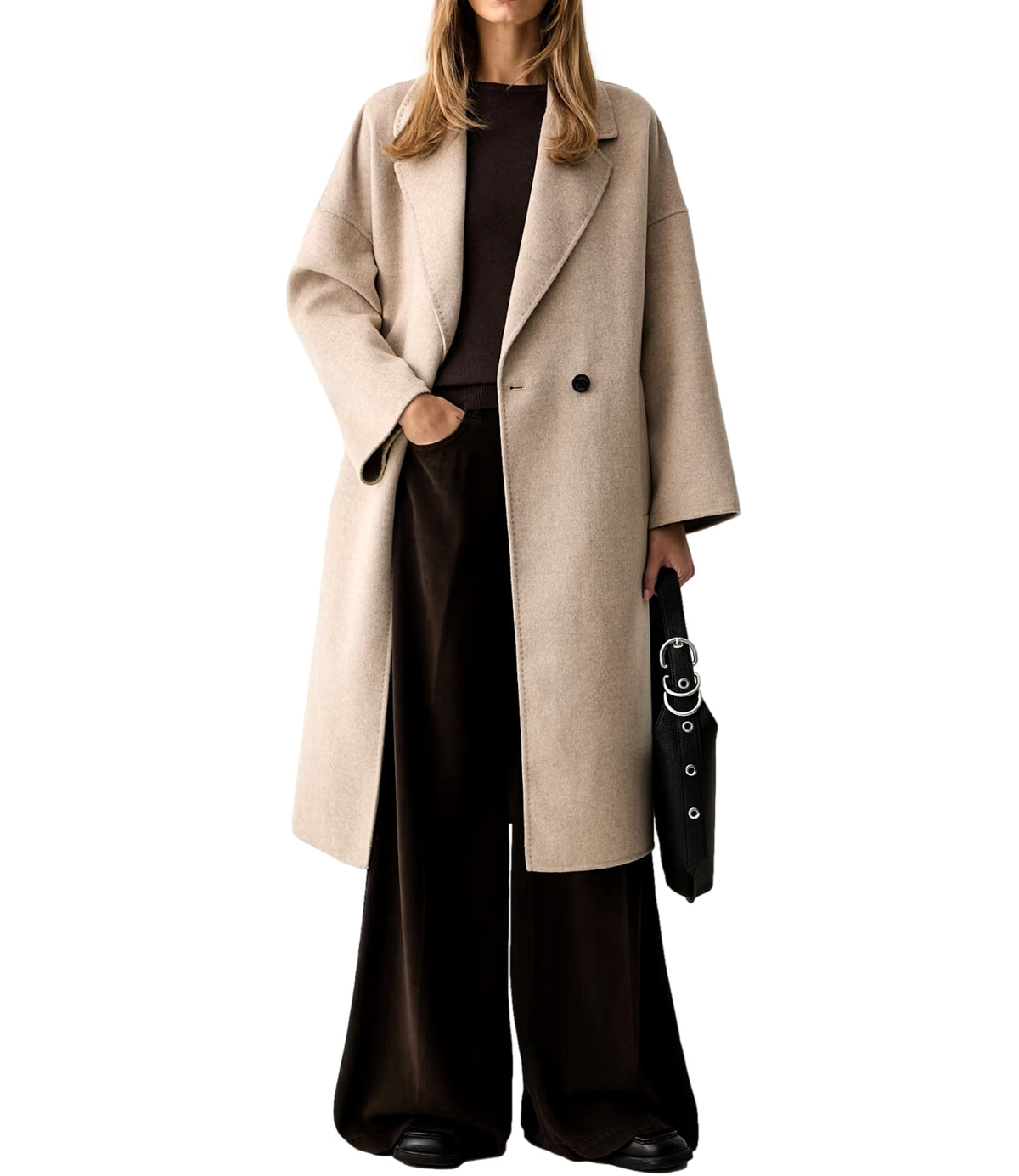 Vicolo Cappotto Tortora da Donna