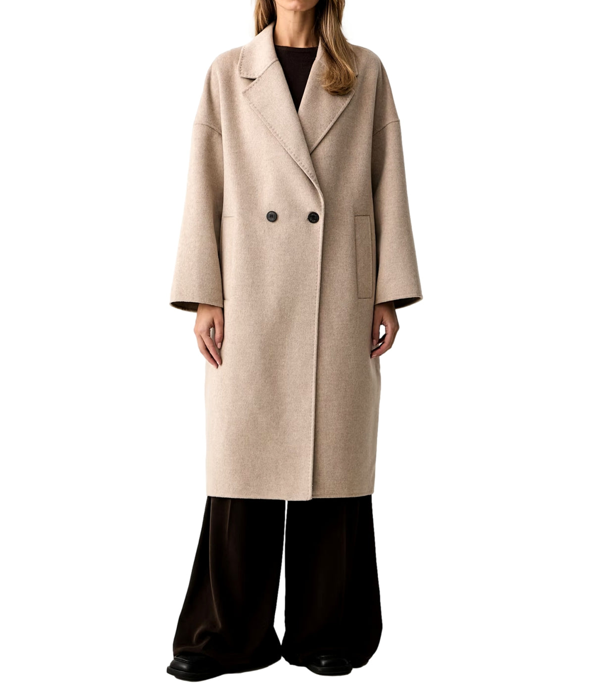 Vicolo Cappotto Tortora da Donna