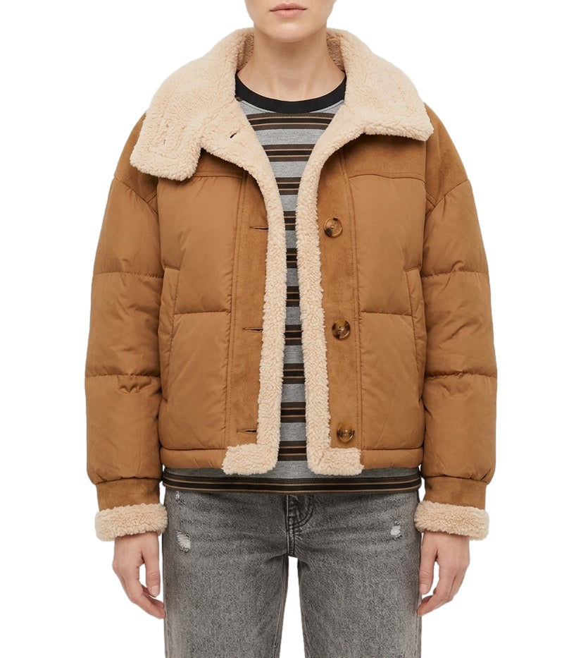 Vicolo Cappotto Cammello da Donna