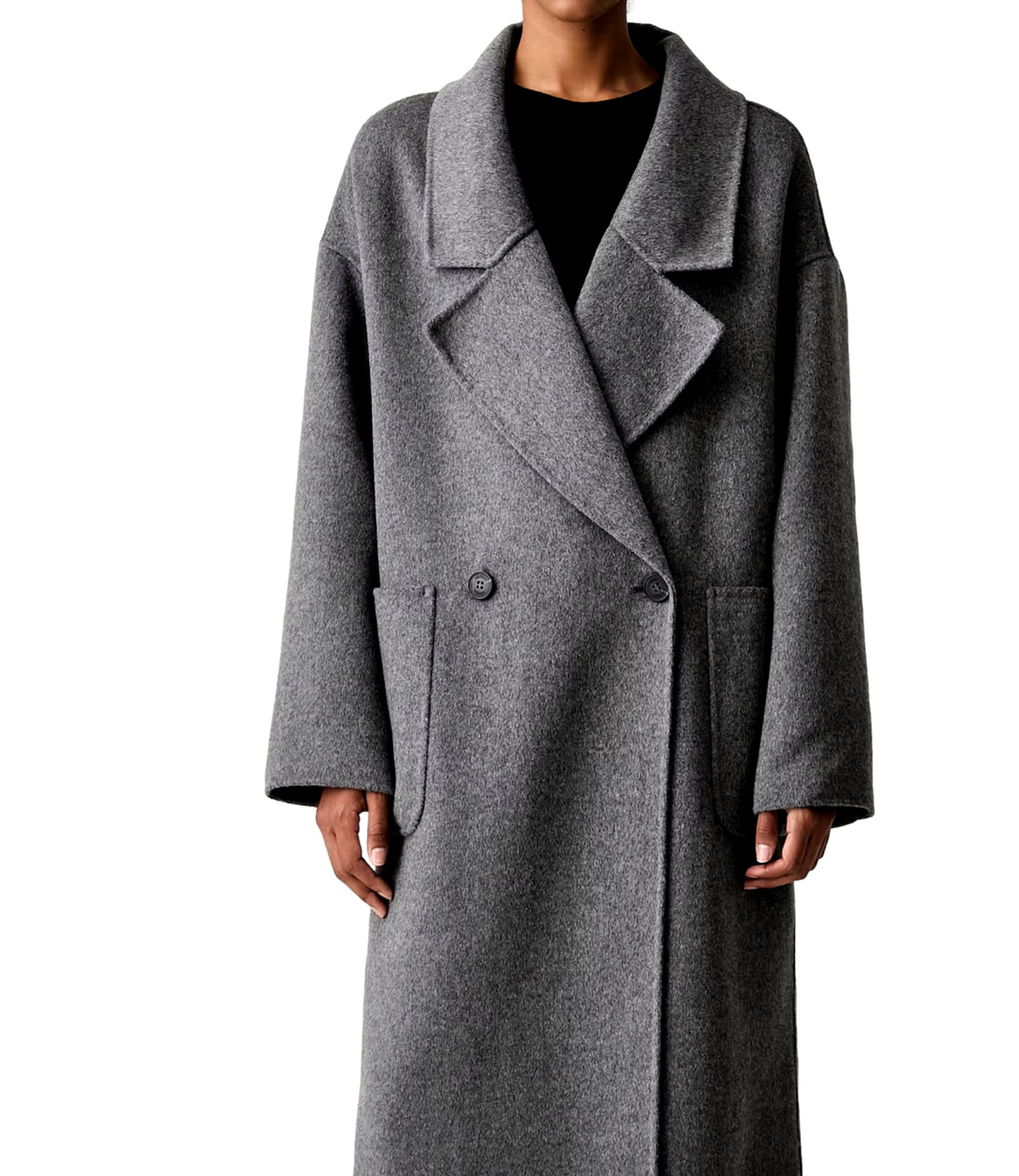 Vicolo Cappotto Grigio da Donna
